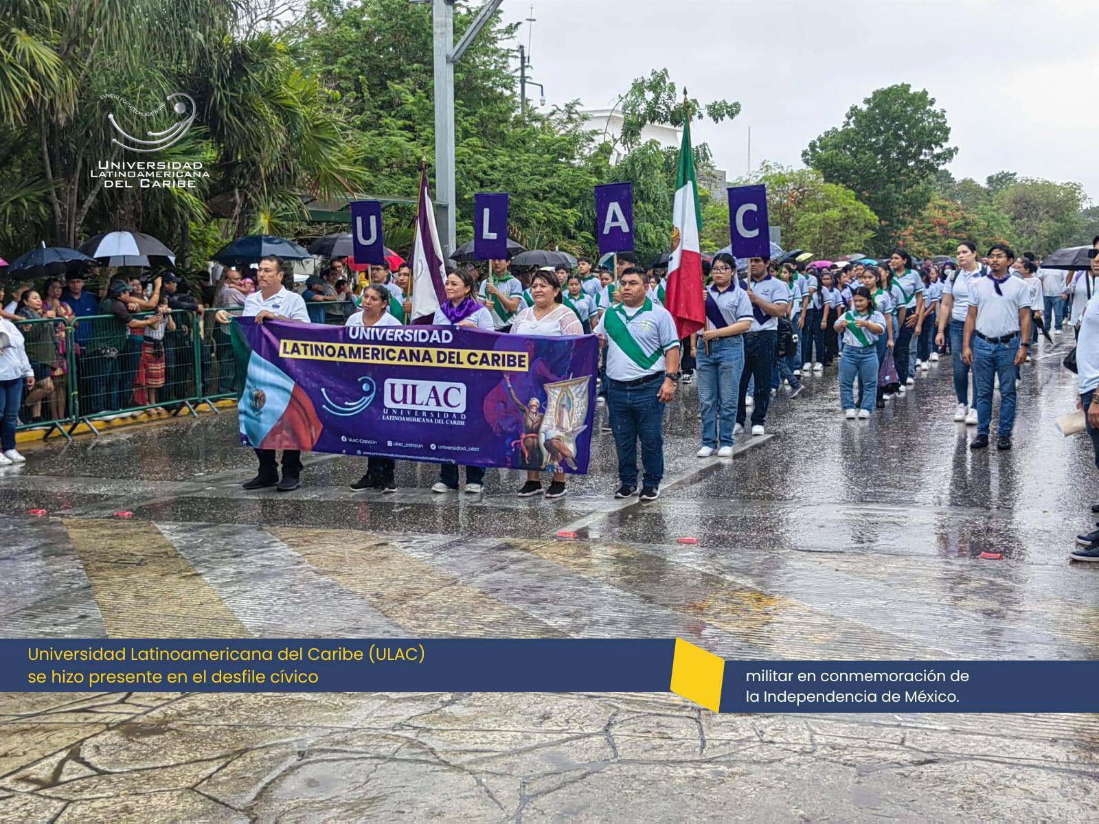 ULAC en el Desfile Cívico del 16 de Septiembre 2025